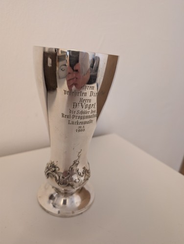 Historischer silberpokal - silberpokal, /