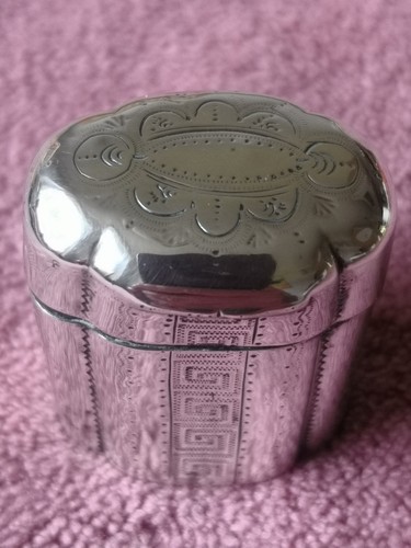 Antike 833er silber - 833er, pillendose