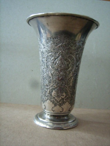 Antik kaukasische silbervase - antik,