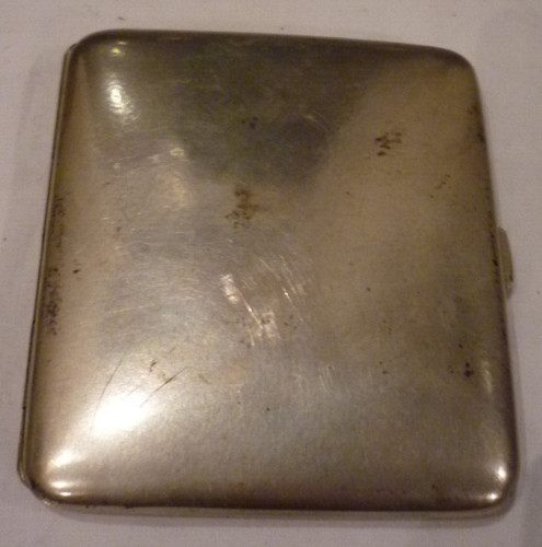 Zigarettendose silber 800 - silber, 800/f