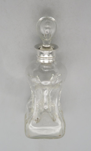 Kleine karaffe glas 925er - glas, /