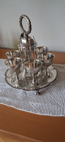 Eierbecher caddy mit löffel - mit,