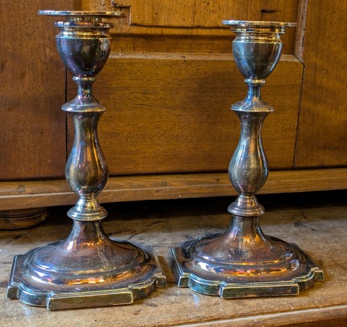 England silber leuchter - silber,