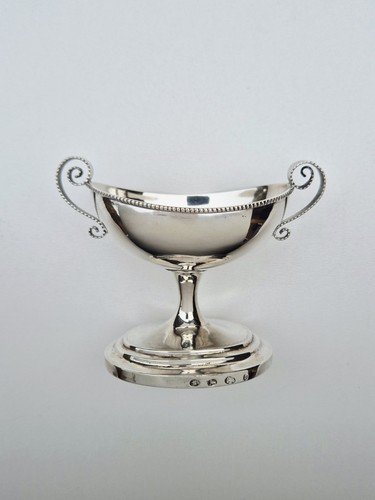 Seltene alte silber saliere - alte,