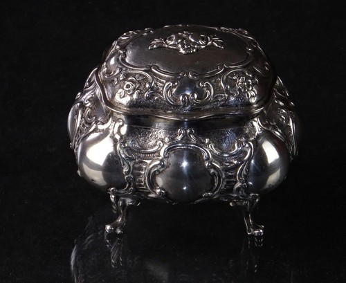 Silber zuckerdose barock stil - barock,