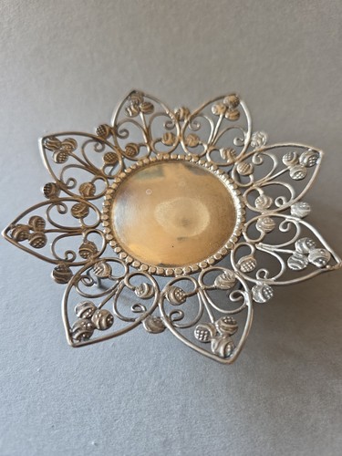 Zierschale aus silber klein - zierschale,
