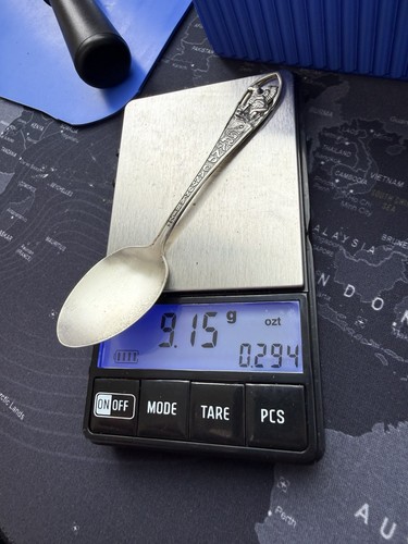 Löffel aus silber sterling - aus,