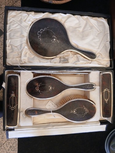Bürstenset silber - bürstenset,