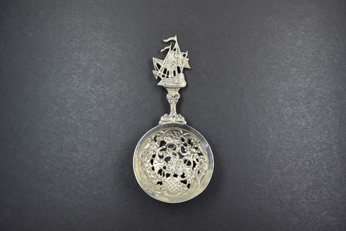 Antiker zierlöffel silber 800 - antiker,