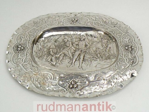 Grosse schauplatte silber - schauplatte,