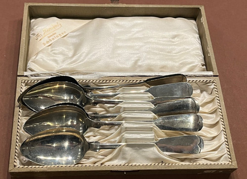 Antik 6er set - set, suppenlöffel