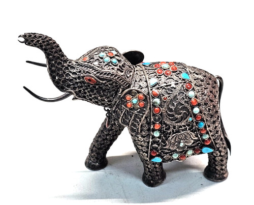 Vintage elefand figur - elefand,
