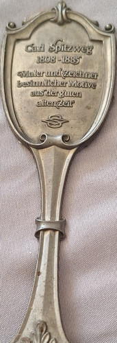 Silber zierlöffel mit carl - zierlöffel,