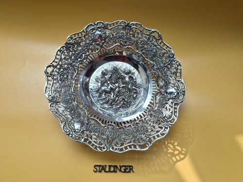 Silberschale 800er antik
