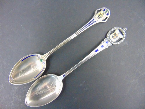 Jugendstil andenkenlöffel - jugendstil,
