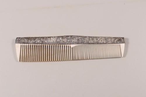 Antik kamm silber - silber, 1900