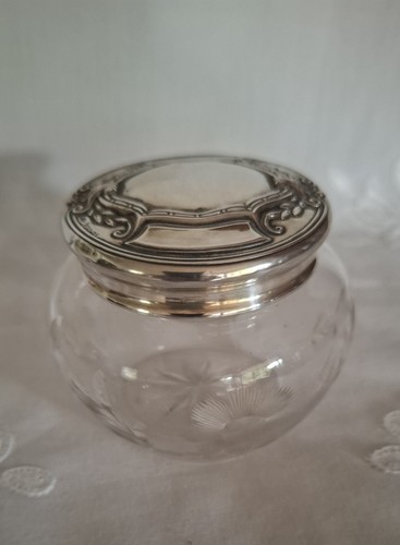 Art deco glasdose - art,