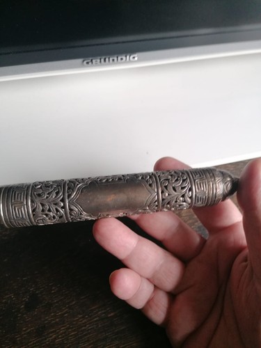 Antik briefetui silber nicht - silber,