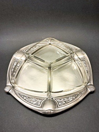 Jugendstil versilberte - -,