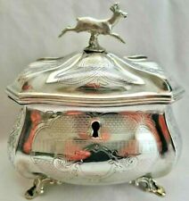 Antike 800er Silber Zuckerdose