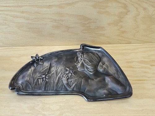 Jugendstil versilberte schale - jugendstil,